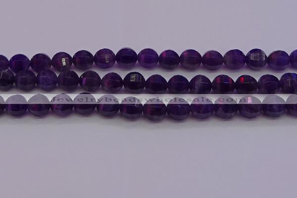 CNA934 15.5 inches 12mm pumpkin amethyst gemstone beads