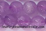 CNA954 15.5 inches 8mm round natural lavender amethyst beads