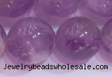 CNA957 15.5 inches 14mm round natural lavender amethyst beads