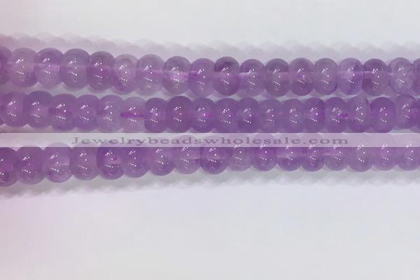 CNA969 15.5 inches 5*8mm faceted rondelle lavender amethyst beads