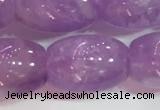 CNA977 15.5 inches 12*16mm drum natural lavender amethyst beads