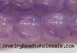 CNA980 15.5 inches 12*12mm drum natural lavender amethyst beads