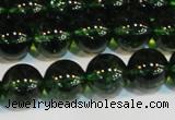 CNC443 15.5 inches 10mm round dyed natural white crystal beads