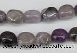 CNG04 15.5 inches 9*12mm nuggets amethyst gemstone beads