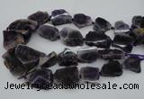 CNG1076 15.5 inches 18*25mm - 35*40mm nuggets amethyst beads