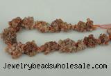 CNG1082 15.5 inches 20*25mm - 25*35mm nuggets red quartz beads