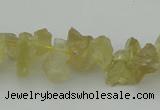 CNG1117 15.5 inches 8*12mm - 13*18mm nuggets lemon quartz beads