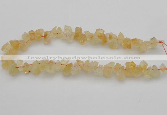 CNG1118 15.5 inches 8*12mm - 13*18mm nuggets citrine gemstone beads