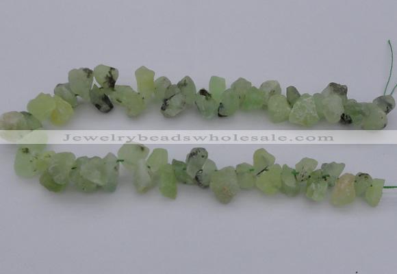 CNG1120 15.5 inches 8*12mm - 13*18mm nuggets green rutilated quartz beads