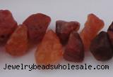 CNG1123 15.5 inches 8*12mm - 13*18mm nuggets red agate beads