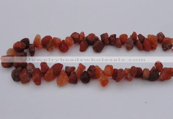 CNG1123 15.5 inches 8*12mm - 13*18mm nuggets red agate beads