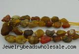 CNG1168 15.5 inches 15*25mm - 25*30mm nuggets agate beads