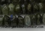 CNG1186 15.5 inches 6*14mm - 8*14mm nuggets labradorite beads