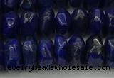 CNG1188 15.5 inches 6*14mm - 8*14mm nuggets lapis lazuli beads