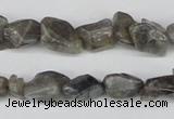 CNG12 15.5 inches 8*14mm nuggets labradorite gemstone beads