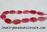 CNG1202 15.5 inches 20*30mm - 25*35mm freeform agate beads