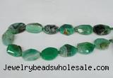 CNG1204 15.5 inches 20*30mm - 25*35mm freeform agate beads