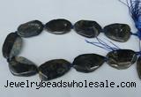 CNG1219 15.5 inches 25*30mm - 30*45mm freeform agate beads