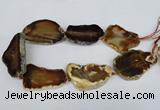 CNG1246 15.5 inches 30*50mm - 40*60mm freeform agate beads