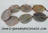 CNG1256 15.5 inches 40*50mm - 45*55mm freeform agate beads