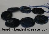 CNG1260 15.5 inches 40*50mm - 45*55mm freeform agate beads