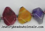 CNG1390 15.5 inches 15*20mm - 20*35mm freeform agate beads