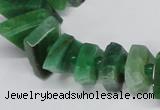 CNG1402 15.5 inches 10*15mm - 12*22mm nuggets agate gemstone beads