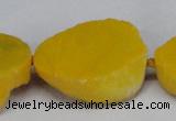 CNG1419 15.5 inches 25*35mm - 30*40mm freeform agate beads