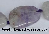 CNG1427 15.5 inches 20*30mm - 35*45mm freeform lavender amethyst beads