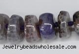 CNG1453 15.5 inches 8*20mm - 10*20mm nuggets agate gemstone beads