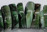 CNG1466 15.5 inches 12*35mm nuggets agate gemstone beads