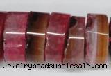 CNG1474 15.5 inches 10*25mm - 14*25mm nuggets agate gemstone beads