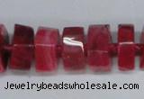 CNG1480 15.5 inches 10*15mm - 12*22mm nuggets agate gemstone beads