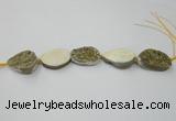 CNG1528 8 inches 22*30mm - 25*35mm freeform agate beads