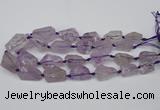 CNG1704 15.5 inches 15*20mm - 18*35mm nuggets amethyst beads