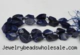 CNG1716 15.5 inches 15*20mm - 20*30mm nuggets lapis lzuli beads