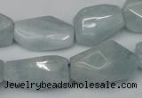 CNG1720 15.5 inches 15*20mm - 20*30mm nuggets aquamarine beads