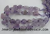 CNG1822 15.5 inches 20*25mm - 25*30mm nuggets amethyst beads