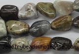 CNG210 15.5 inches 12*16mm nuggets ocean stone beads