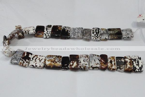 CNG2526 15.5 inches 10*20mm - 20*25mm freeform agate beads