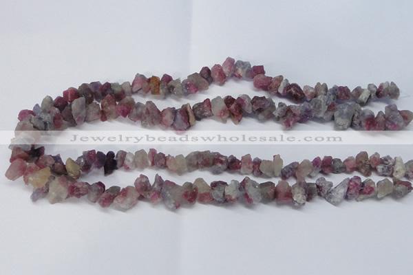 CNG2545 4*6mm – 6*10mm nuggets tourmaline beads wholesale