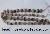 CNG2546 8*12mm – 13*18mm tube druzy quartz beads wholesale