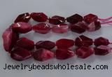 CNG2734 15.5 inches 15*30mm - 20*40mm nuggets agate beads