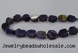 CNG2769 15.5 inches 20*22mm - 22*26mm freeform agate beads