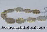 CNG2948 15.5 inches 22*30mm - 30*45mm freeform agate beads