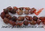 CNG3055 25*30mm - 30*40mm nuggets agate gemstone beads