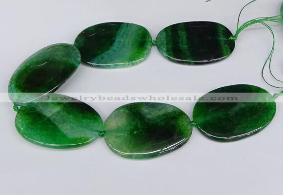 CNG3353 15.5 inches 40*50mm - 45*60mm freeform agate beads