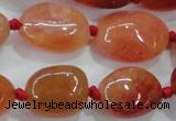 CNG347 15.5 inches 12*16mm - 20*28mm nuggets agate gemstone beads