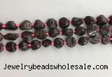 CNG3579 15.5 inches 10*14mm - 12*16mm nuggets garnet gemstone beads