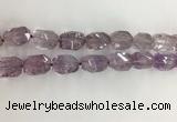 CNG3583 13*18mm - 15*20mm faceted nuggets light amethyst beads